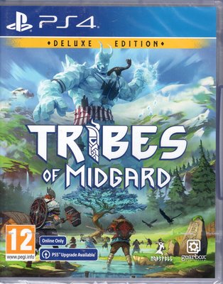 PS4遊戲 米德加德部落 豪華版 Tribes of Midgard 中文版【板橋魔力】