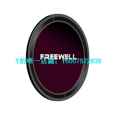 相機濾鏡 FREEWELL7合1鏡頭蓋磁吸多功能可調濾鏡專用數碼相機72mm82mm