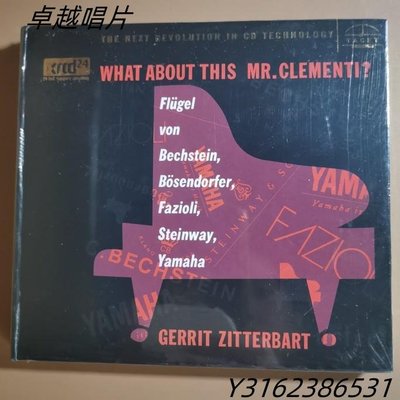 發燒碟 Gerrit Zitterbart What About This Mr.Clementi XRCD-卓越唱片