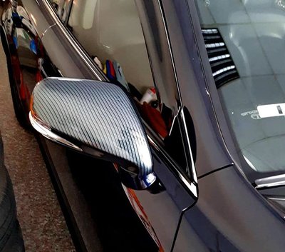 圓夢工廠 Lexus LS460 LS460L LS600hl 2009~2012 卡夢 碳纖紋後視鏡蓋 後照鏡蓋飾貼