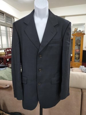 (二手)DAKS 羊毛修身款西裝外套(44)(B541)