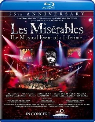 歐版全新全區藍光BD~悲慘世界 25週年演唱會Les Miserables 25th Anniversary Concert~英文字幕