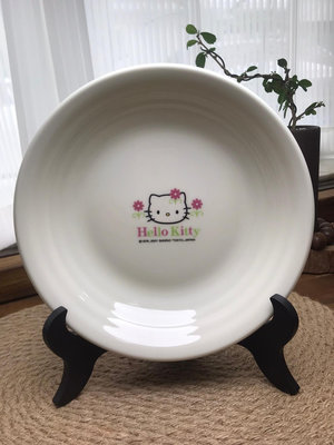 個人收藏 日本中古 hello Kitty深餐盤