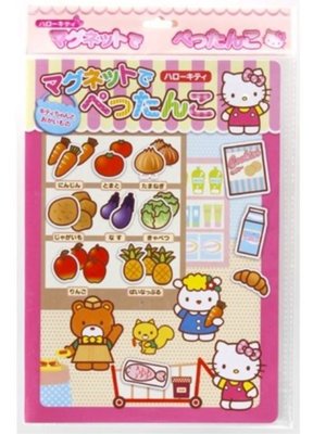 ＊小容容＊日本進口 Hello Kitty 創意遊戲磁鐵書