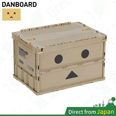 日本 TRUSCO 阿愣收納箱 20L 50L 收納籃 收納盒 紙箱人 四葉妹妹 阿楞 器材 整理箱 工具箱 露營 野餐