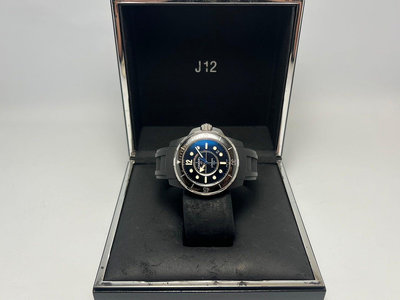 【黃忠政名錶】Chanel 香奈兒 J12 H2558 Marine diver 潛水錶 陶瓷錶殼 橡膠錶帶 42mm 自動上鍊 已整理如新 附原廠錶盒