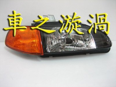 ☆☆☆車之漩渦☆☆☆HONDA 喜美 K6 2D/3D/4D 黑框玻璃大燈含黃角燈一組2200 DEPO製