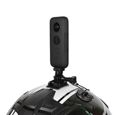 insta360 x3/頭盔支架固定底座one x2全景運動相機摩托車騎行配件