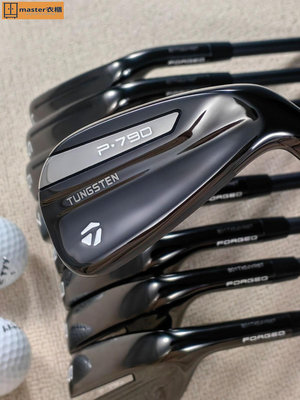 Taylormade泰勒梅高爾夫球桿 2023新款P790黑武士限量版鐵組8支~master衣櫃