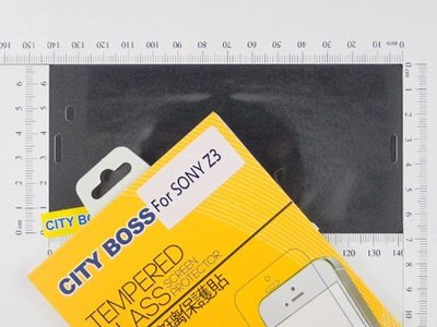 CITY BOSS SONY D6653 Z3 螢幕保護貼鋼化膜 Z3 CB亮面玻璃全膠