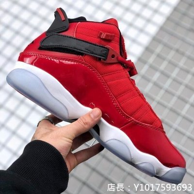 Air Jordan 6 Rings AJ6 復古 實戰 減震 漆皮 紅色 運動 籃球鞋 322992-601 男鞋