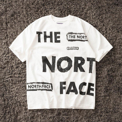 全館免運 THE NORTH FACE 5.5oz H/S Graphic 紫標版畫短袖T恤 可開發票