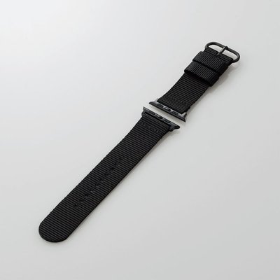 優選舖 ELECOM (AW-44BDNATBK ) Apple Watch 44mm 布面 錶帶