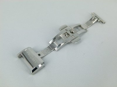 【正品保證】VULCAIN 窩路堅 原廠不鏽鋼折疊帶扣(18mm)