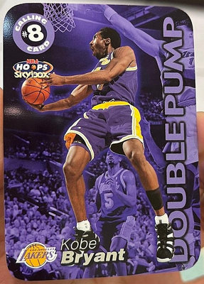 NBA 球員卡 Kobe Bryant 1999-00 Hoops Calling Card