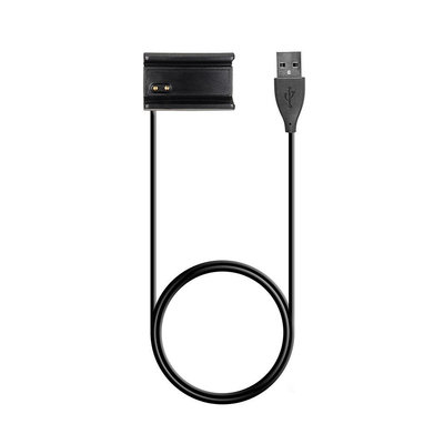 適用fitbit alta HR充電線 alta智能手環USB帶芯片保護數據線充電-寶島百貨