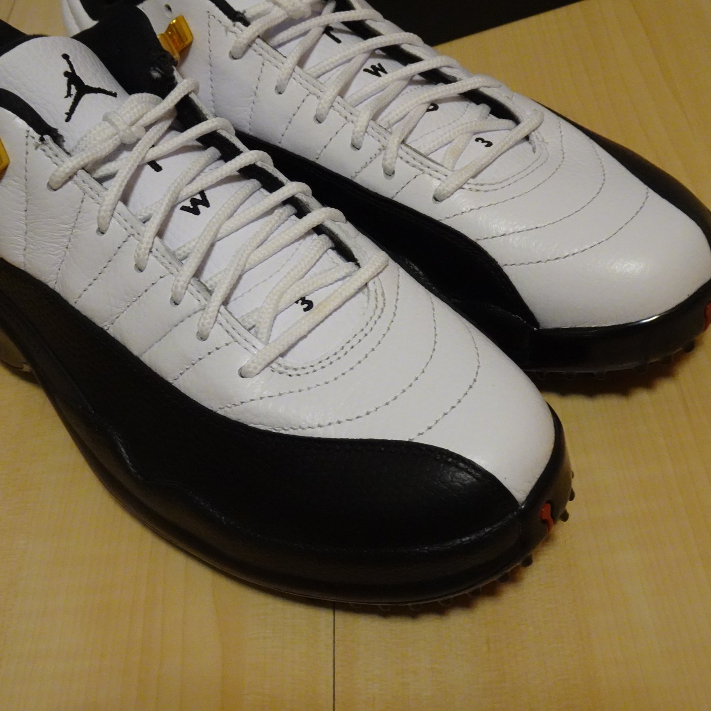 Nike Air Jordan 12 Low Golf Taxi White/Black黑白高爾夫鞋DH4120-100