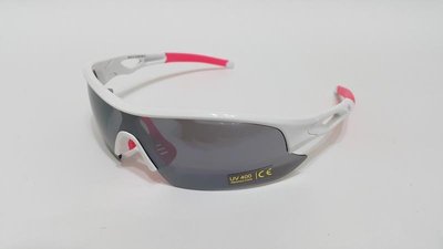 apex 309偏光眼鏡 太陽眼鏡 運動眼鏡 防風眼鏡 (309專用鏡框白色搭配粉紅色腳墊)單買鏡框不含鏡片