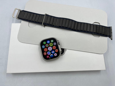 §上進心集團§漂亮 保固2024/11 盒裝 蘋果Apple Watch Ultra2 49mm LTE 鈦金屬 高山錶環 16