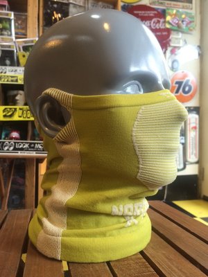 (I LOVE樂多)Naroo Mask螢光黃長版X5騎行運動 面罩 單車 哈雷 越野 滑胎 偉士 VESPA Caf