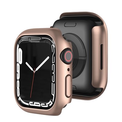 Apple Watch 7代 錶殼 適用蘋果手錶7代保護殼 PC半包硬殼 41mm 45mm iWatch7 保護框