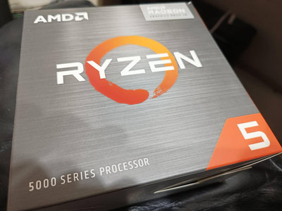 完整盒裝 AMD Ryzen 5 內顯 CPU 5600G 3.9GHz 6核心12線程 中央處理器(內附風扇)