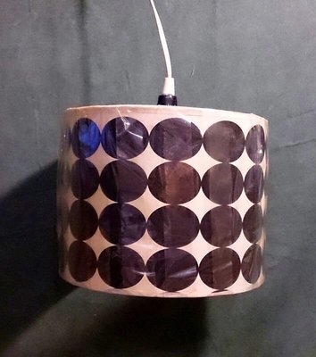 70年代布吊燈罩：復古 懷舊 設計 吊燈 燈罩 70年代 居家 裝潢 （E14燈頭）