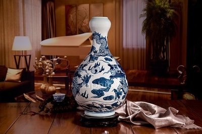 INPHIC-多款手繪雕刻 青花瓷花瓶 景德鎮陶瓷器時尚現代家居擺飾
