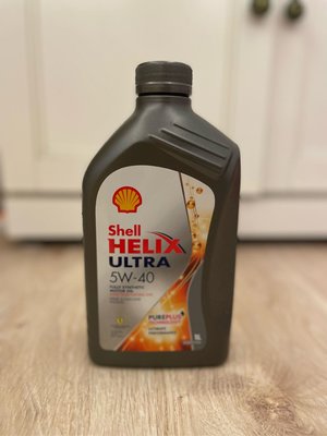 穀牌 Shell Ultra 5w40機油 一組4罐不拆賣