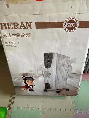 禾聯電暖器 葉片式電暖器 HOH-151M1Y 11片葉片電暖器 HERAN