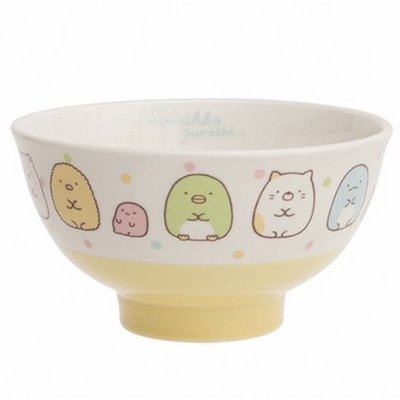 正版授權🐰 日本 角落生物 角落小夥伴 陶瓷碗 兒童碗 玻璃碗 卡通碗 餐具碗 吃飯碗 飯碗 湯碗 碗