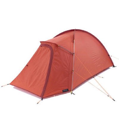 迪卡儂雙人登山野營帳篷戶外專業露營裝備情侶便攜防曬輕鋁桿FOR3