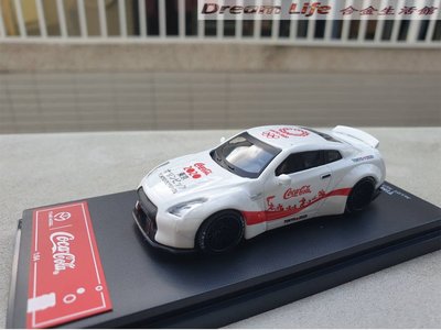 【TIME MODEL精品】1/64 Nissan GT-R R35 東京奧運鴨尾~全新白色~現貨特惠價~!
