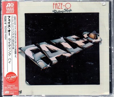 *2手 CD --  Faze-O // Riding High ~ 日盤、歐版 -華納唱片、2014年發行