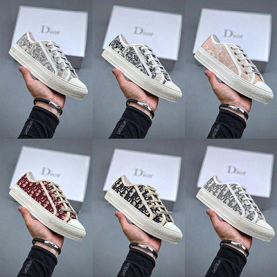【潮牌館】Dior 刺繡款 B23 小紅書春秀爆款 低幫休閑時尚板鞋
