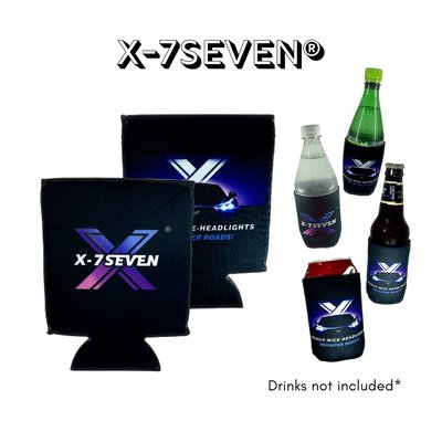 啤酒冷卻器支架 X-7SEVEN 罐裝舒適飲料泡沫冷卻套個性化新郎伴郎婚禮飲用生日