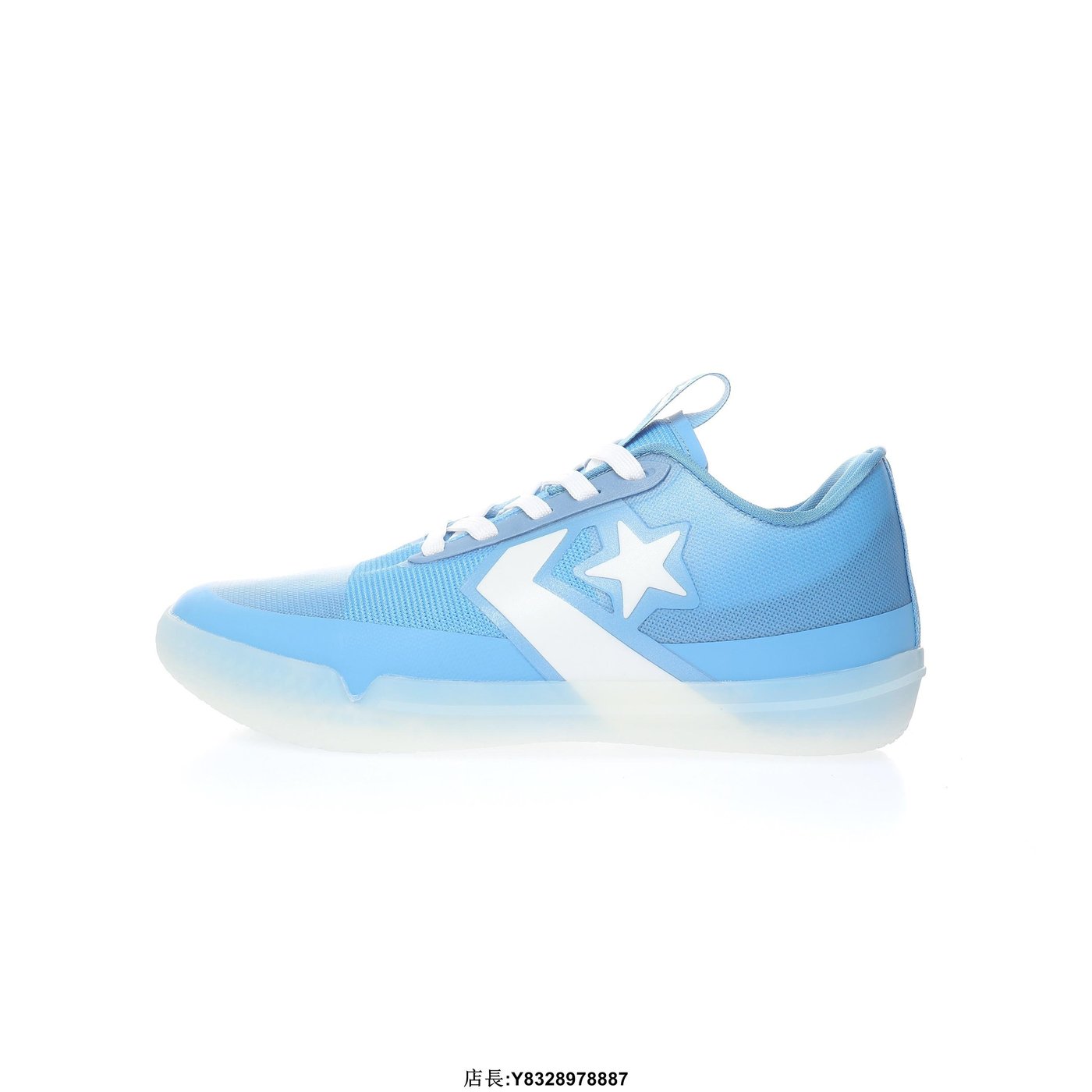 Converse All Star Pro BB Low Solstice 低筒休閒籃球鞋北卡藍白