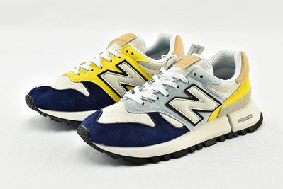 【實拍】NEW BALANCE 1300 美國製 藍黃 麂皮 復古 慢跑鞋 男女鞋