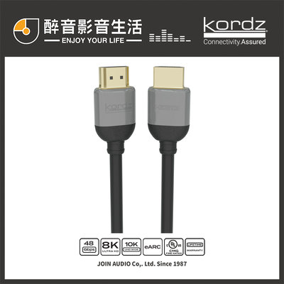 【醉音影音生活】澳大利亞 Kordz PRS4 4K/8K/10K HDMI影音訊號線.工業級防火認證.台灣公司貨