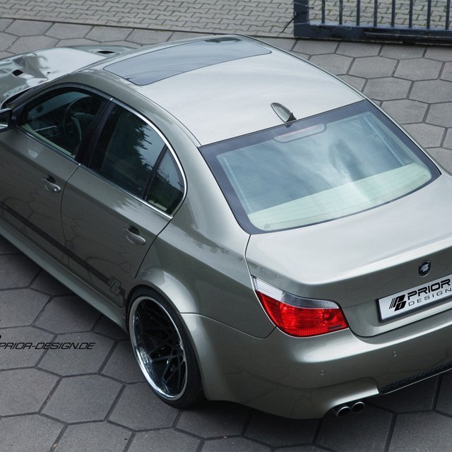 PDM5 Motorhaubenaufsatz für BMW 5'er E60 Limousine - Prior Design