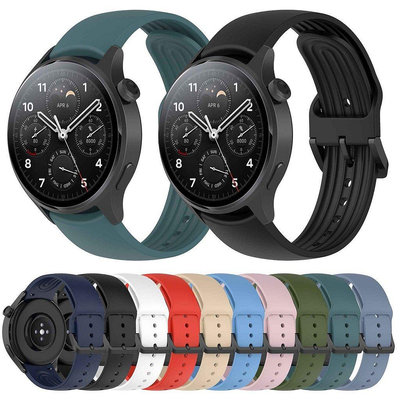 全館免運 於小米手錶 S1 Pro / S1 Active / MI 手錶全球錶帶 Smartwatch 手鍊運動腕帶的