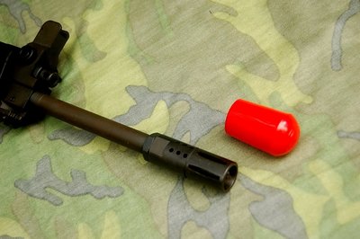國魂T91系列-槍口防塵套(紅色) T91/T65K2/M16/M4槍系通用