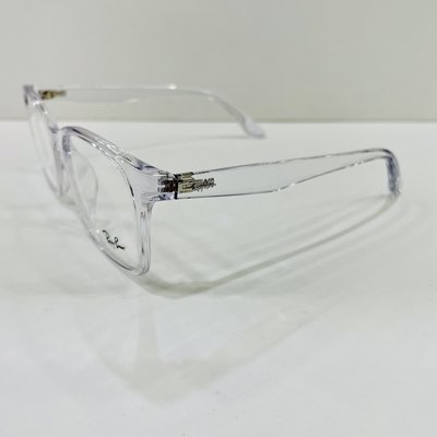 【名家眼鏡】雷朋質感透明方型膠框RB7059D 2001【台南成大店】