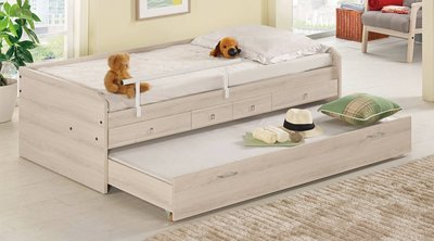 【生活家傢俱】CM-268-1：塔利斯3.3尺子母床【台中家具】雙層床 兒童床 單人床 收納 抽屜 上下舖 台灣製造