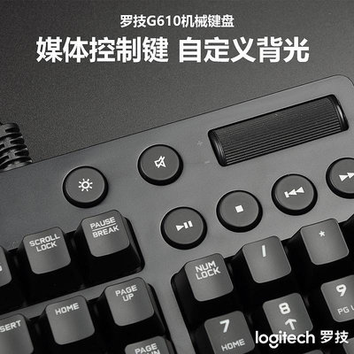 鍵盤 羅技鍵鼠套裝g610+g502電競游戲lol雞專用機械鍵盤鼠標送大桌墊