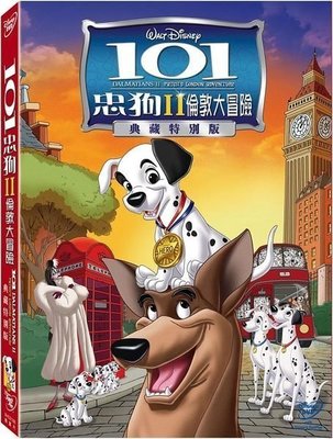 (全新未拆封)101忠狗2:倫敦大冒險 典藏特別版DVD(得利公司貨)限量特價