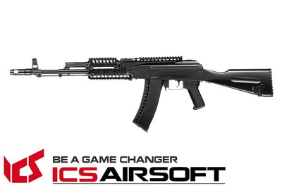 【翔準軍品AOG】ICS MAR RIS(黑)固定托 長槍 電動槍 步槍 生存遊戲 ICS-32