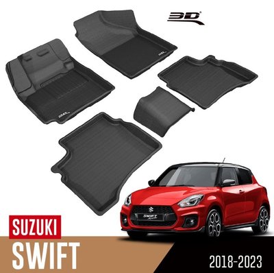 【汽車零件王】3D 卡固立體 踏墊 Suzuki Swift MK4 IV 掀背車 2018~2023