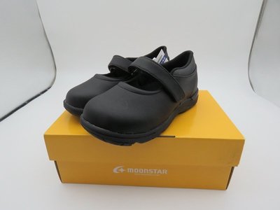 《日本Moonstar》黑皮鞋系列─中大童段(黑)(14~24.5cm)CRC20886