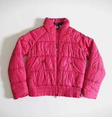 英國運動品牌 Reebok 女款 桃紅色 鋪棉外套 M號